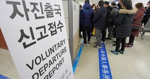 voluntary departure